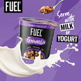 FUEL10K chocolate protein granola cereal pot 70g - British product