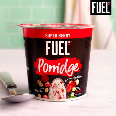 FUEL10K Super Berry Porridge Pot 70g - British product
