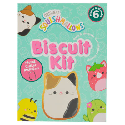 Squishmallows original biscuit kit 165g, imported from the UK