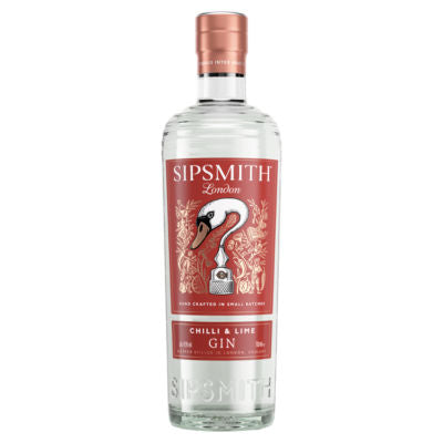 Sipsmith Chilli & Lime Gin 70cl, imported from the UK