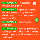 Haliborange Halibaby toddler multivitamin orange liquid 250ml, UK version