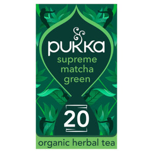 Pukka Organic Supreme Matcha Green 20 Green Tea Sachets