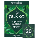 Pukka Supreme Matcha Green Tea 30g, imported from the UK