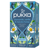 Pukka Chamomile, Vanilla & Manuka Honey 20 Organic Herbal Tea Bags