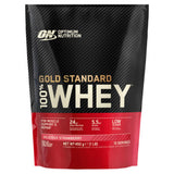 ASDA Optimum Nutrition Gold Standard Whey Protein Powder Strawberry Flavour 450g- Buy online at McGrocer