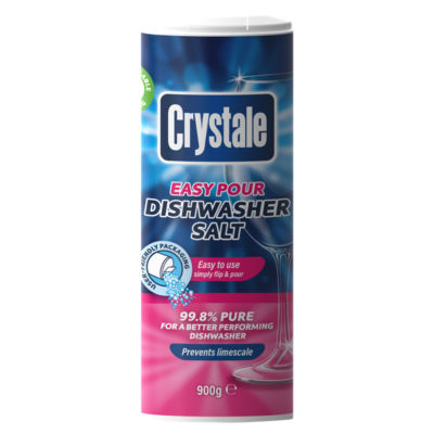 Crystale Easy Pour dishwasher salt 900g - British product
