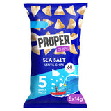 Proper Sea Salt Lentil Chips 70g, imported from the UK