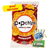 ASDA Popchips Barbeque Sharing Crisps Savoury Snack 85g- Buy online at McGrocer