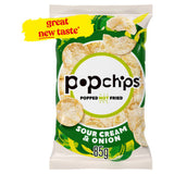 ASDA Popchips Sour Cream & Onion Sharing Crisps 85g- Buy online at McGrocer