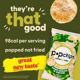 Popchips popchips Sour Cream & Onion Sharing Crisps 85g