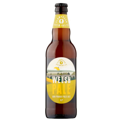Glamorgan Brewing Co. Welsh Pale 500ml bottle, UK version