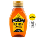 ASDA Hilltop Blossom Honey Pure Honey 340g- Buy online at McGrocer