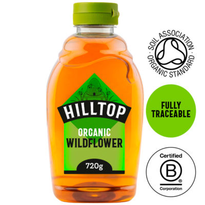 ASDA Hilltop Organic Wildflower Honey 720g- Buy online at McGrocer