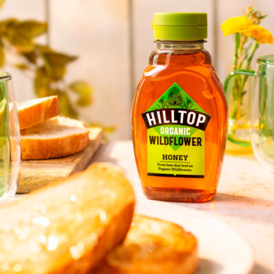 Hilltop organic wildflower honey 720g, UK version