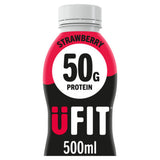 UFIT strawberry high-protein milkshake 500ml (British brand)