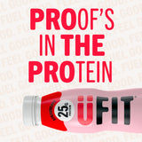 UFIT Strawberry High-Protein Milkshake 330ml (British brand)