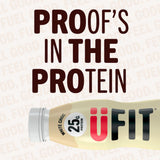 UFIT white choc protein milkshake 330ml (British brand)