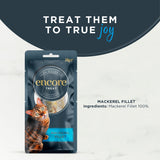 Encore mackerel fillet cat treat 30g - British product