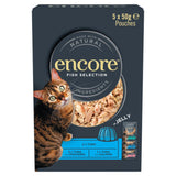 ASDA Encore Fish Selection in Jelly Wet Cat Food 5 x 50g- Buy online at McGrocer