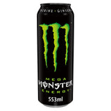 Monster energy drink resealable can 553ml - British product