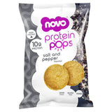 Novo salt and pepper flavour protein pops 45g, imported from the UK