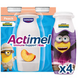 ASDA Actimel Kids Peach Immunity Yoghurt Drink Multipack 4x100g- Buy online at McGrocer