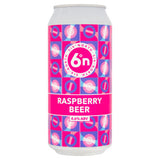Six°North raspberry beer 440ml - British product