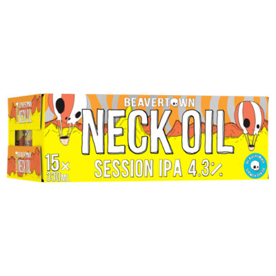 Beavertown Neck Oil session IPA 15 x 330ml, UK version