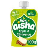 For Aisha baby puree Apple Cinnamon 100g (British brand)