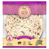 Riya's Light Lavash Bread 4 Pack, imported from the UK
