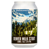Bad Co Denver milk stout 330ml - British product