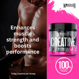 Warrior micronised creatine monohydrate Blazin Berry 300g (British brand)