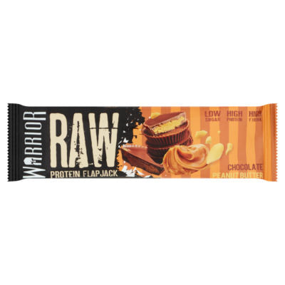Warrior protein flapjack chocolate peanut butter 75g (British brand)