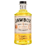 Jawbox Pineapple & Ginger gin liqueur 70cl, imported from the UK