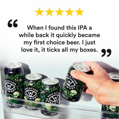 Vocation Brewery Life & Death IPA 4 x 330ml (British brand)