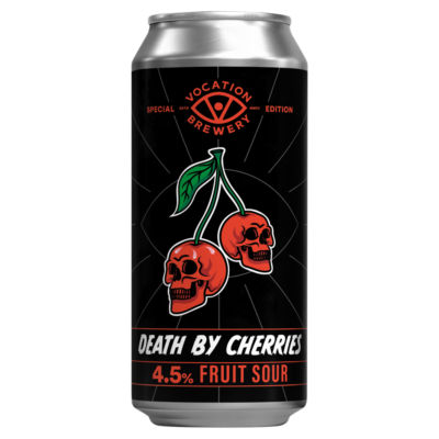 ASDA Vocation Special Edition Death by Cherries Fruit Sour Beer 440ml- Buy online at McGrocer
