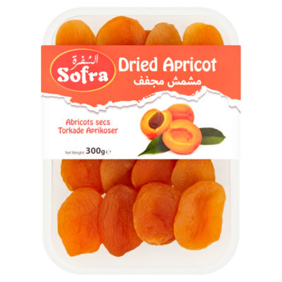 Sofra dried apricots 300g (British brand)