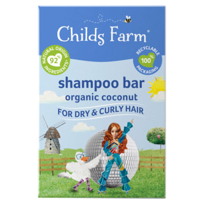 Childs Farm Coco-nourish Shampoo Bar Bio-Kokosnuss Kinder-Shampoo Bar 60g