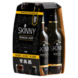 Skinny Brands Premium Lager 4 x 330ml, imported from the UK
