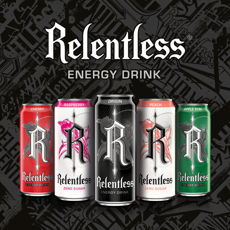 Relentless Origin energy drink 4x500ml - British product