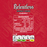 Relentless Cherry Energy Drink