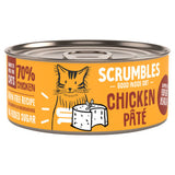 Scrumbles Chicken in Pate cat food 80g (British brand)