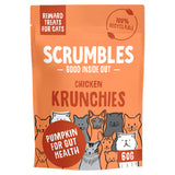 Scrumbles Krunchies Chicken cat treats 60g (British brand)