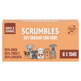 Scrumbles gut friendly wet dog food 6 x 150g - British product