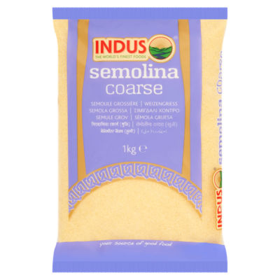 Indus coarse semolina 1kg, UK version