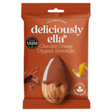 ASDA Deliciously Ella Chocolate Orange Dipped Almonds Snack Bag 27g- Buy online at McGrocer