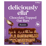 ASDA Deliciously Ella Raisin Chocolate Topped Oat Bars 3 x 50g- Buy online at McGrocer