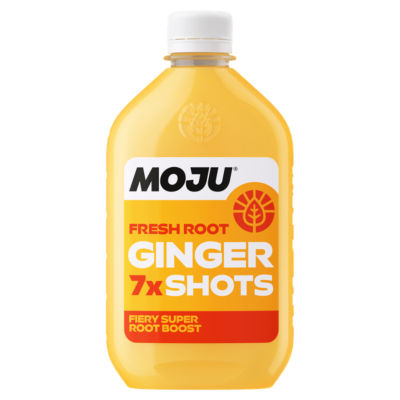 MOJU Ginger Health Shots 7x Shots 420ml, imported from the UK