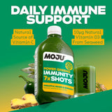 MOJU Power Greens immunity cold-pressed shots 420ml (British brand)