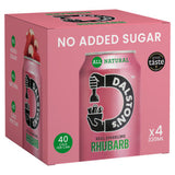 ASDA Dalston's Real Sparkling Rhubarb Craft Soda 4 x 330ml- Buy online at McGrocer